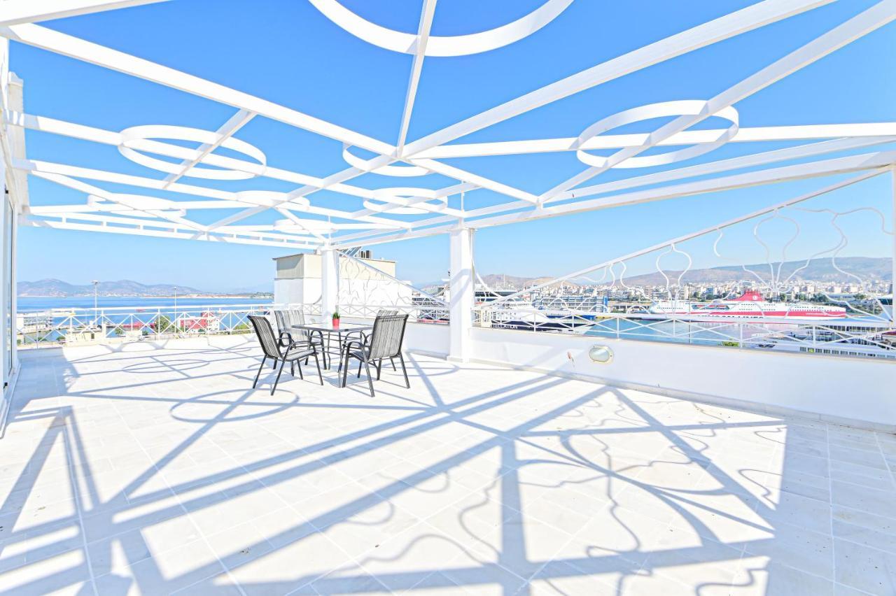 Charming Apartment With A Sea View Terrace Le Pirée Extérieur photo