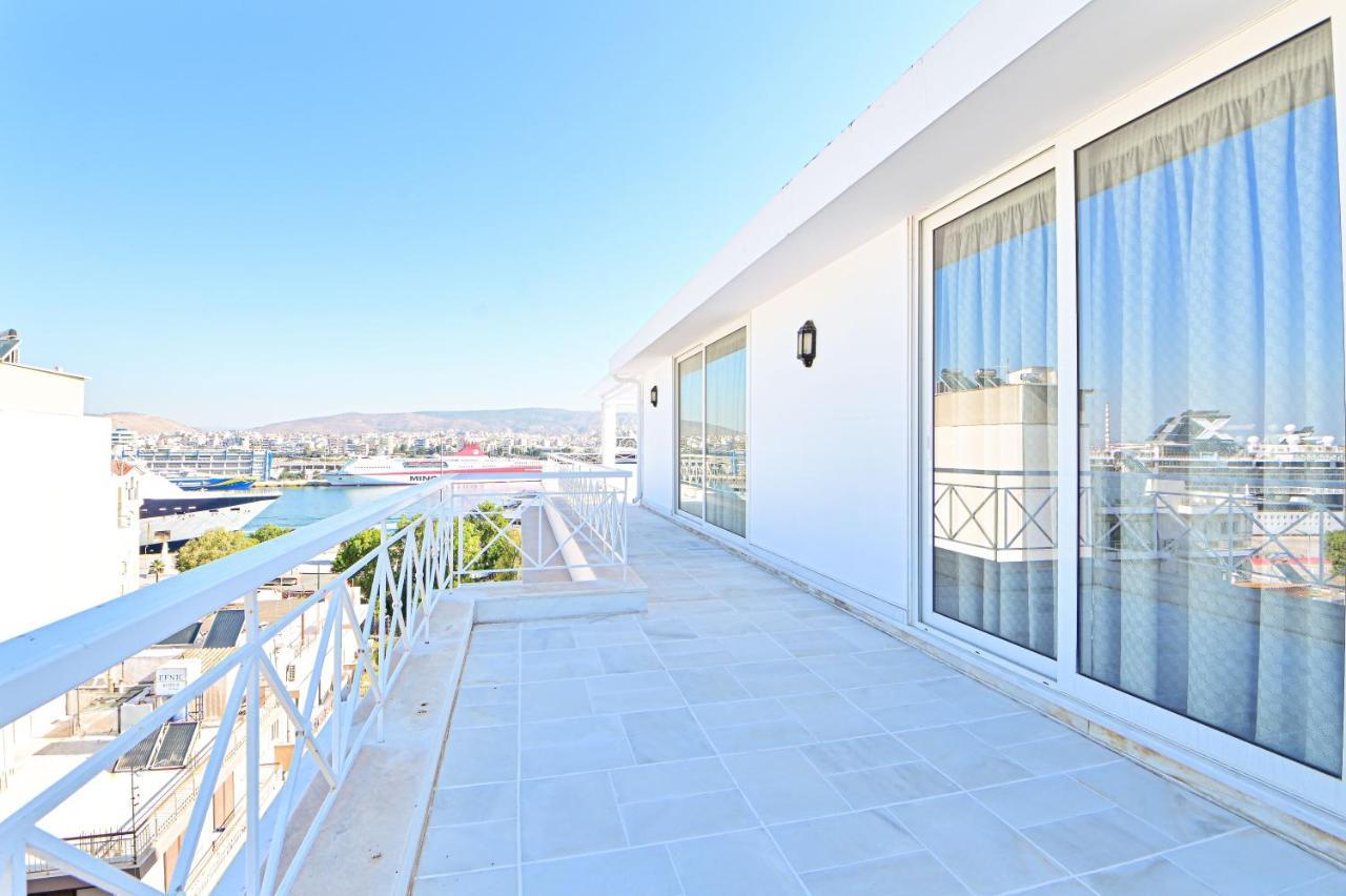 Charming Apartment With A Sea View Terrace Le Pirée Extérieur photo