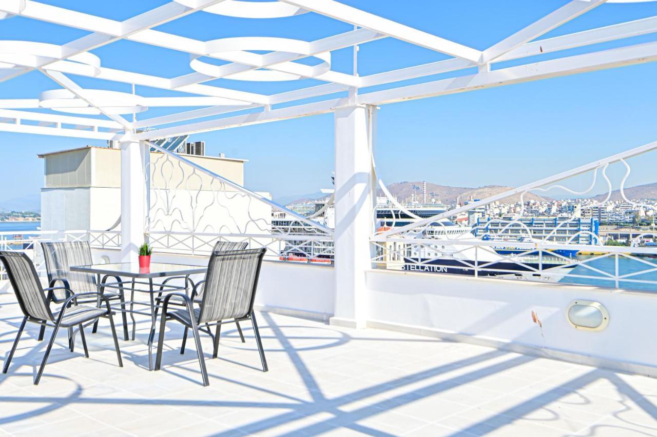 Charming Apartment With A Sea View Terrace Le Pirée Extérieur photo